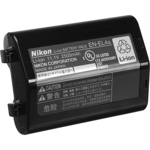 Nikon 25347 EN EL4a Rechargeable Lithium Ion Battery 1535718394 438734