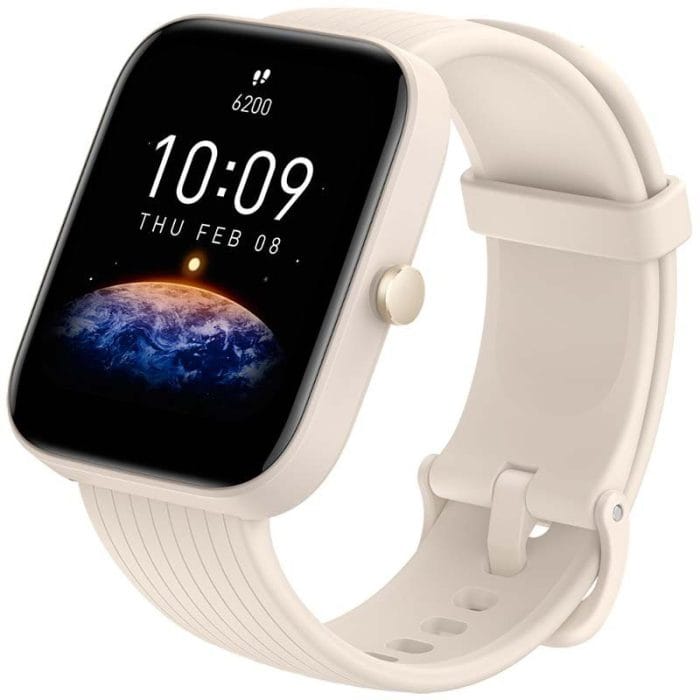 reloj amazfit bip 3 pro crema 01 l