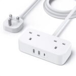 UGREEN DigiNest Life – 5 Port Extension Lead – 30W Type C PD Charging and 2 AC Outlets