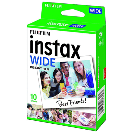 Fujifilm Instax Wide Instant Color Film Pack 10 Sheets